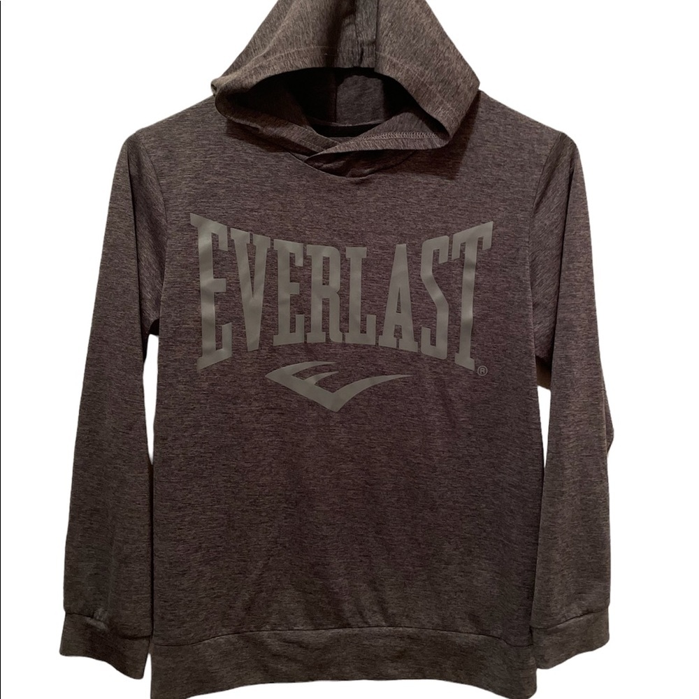 Everlast Boy's Hoodie Gray Size M (10/12)